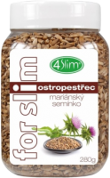 4slim Ostropestřec mariánský semínko 280g