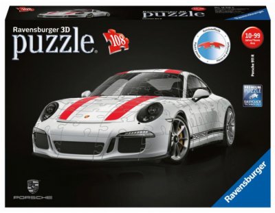 Ravensburger 3D puzzle Porsche 911R 108 ks