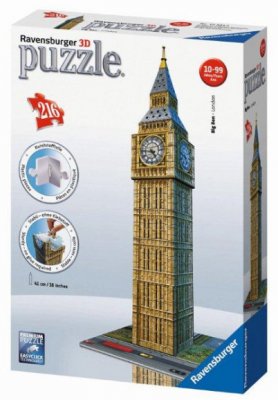 Ravensburger 3D puzzle Big Ben 216 ks