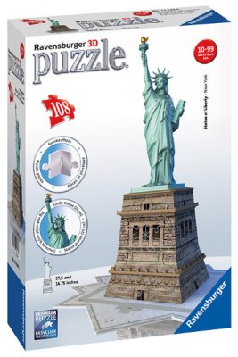 Ravensburger 3D puzzle Socha Svobody New York 108 ks