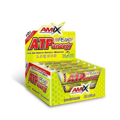 Amix ATP Energy Liquid, Orange, 10 x 25 ml