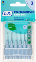TePe Mezizubní kartáčky Extra Soft pastelově modré 0,6mm 6ks