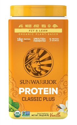 Sunwarrior Protein Classic Plus BIO vanilka 750g