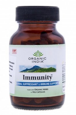 Organic India Immunity EN 60 kapslí