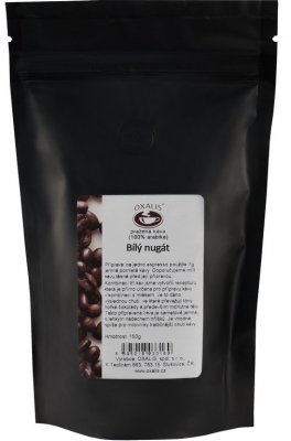 Oxalis Oxalis Bílý nugát káva mletá 150 g
