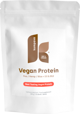 Kompava Vegan Protein Čokoláda-skořice 525 g