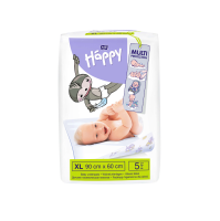 Bella Baby Happy Přebalovací podložky 60x90 cm 5 ks Bella Baby Happy Přebalovací podložky 60x90 cm 5 ks