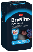 Huggies DryNites Boy vel. M 17-30 kg absorpční kalhotky 10 ks