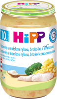 Hipp Těstoviny s mořskou rybou, brokolicí a smetanou 220 g Hipp Těstoviny s mořskou rybou, brokolicí a smetanou 220 g