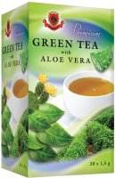 HERBEX PREMIUM Zelený čaj s aloe vera 20x1.5g