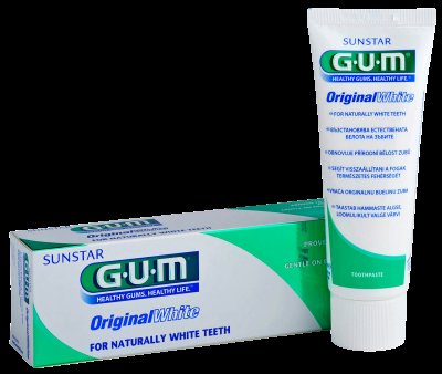 GUM zubní pasta Original White bělicí 75ml