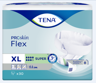 Tena Flex Super X-Large inkontinenční kalhotky 30 ks