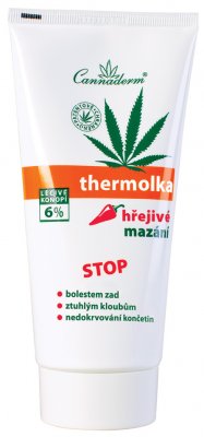 Cannaderm Thermolka hřejivé mazání 200ml