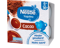 NESTLÉ Yogolino Mléčný dezert s příchutí kakaa 4 x 100 g