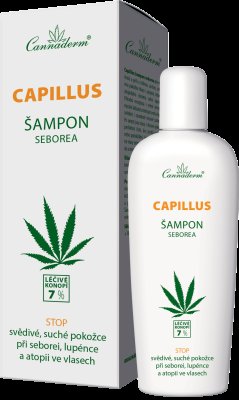 Cannaderm Capillus Šampon seborea 150 ml