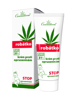 Cannaderm Robátko krém proti opruzeninám 75g