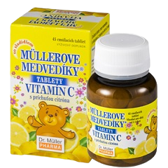Müllerovi medvídci s vit.C a přích.citronu 45 tablet