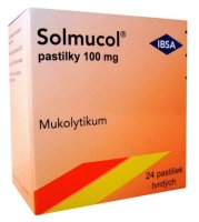 SOLMUCOL 100 mg 24 pastilek