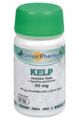 UniosPharma KELP+kyselina glutamová 50 mg 90 tablet