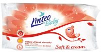 LINTEO Vlhčené ubrousky BABY Soft & cream 72ks