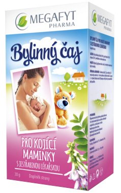 MEGAFYT Bylinný čaj pro kojící maminky s jestřabinou 20 x 1.5 g