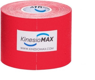 Tejp. KinesioMAX kinesio tape červená 5cmx5m