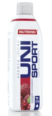 Nutrend Unisport malina + brusinka nápoj 1000 ml