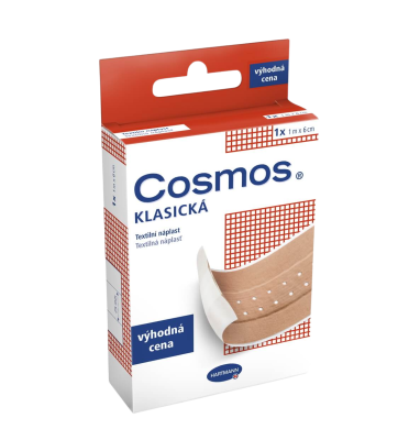 Cosmos Klasická textilní 1 m x 6 cm náplast