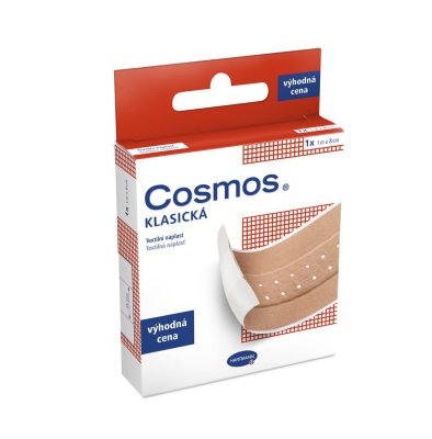 Cosmos Klasická textilní 1 m x 8 cm náplast