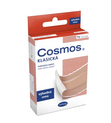 Cosmos Klasická voděodolná 1 m x 6 cm náplast