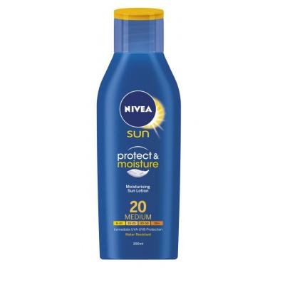 Nivea SUN Hydratační mléko na opalování OF20 200 ml