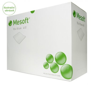 Mesoft sterilní komprese 5x5cm 2ks