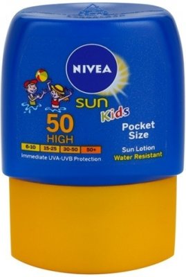 NIVEA SUN dětské mléko na opalování SPF50 kapesní 50ml
