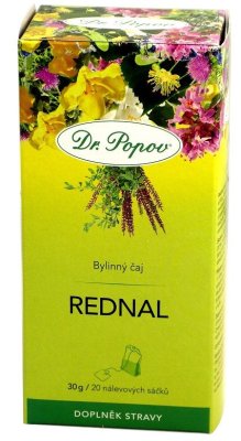 Dr.Popov Čaj Rednal 20x1,5g