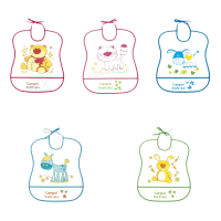 Plastový bryndák měkký Happy Animals