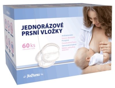 MedPharma Prsní vložky jednorázové 60ks