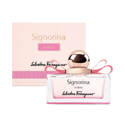 Salvatore Ferragamo Signorina In Fiore EdT 100 ml - Salvatore Ferragamo Signorina in Fiore toaletní voda dámská 100 ml