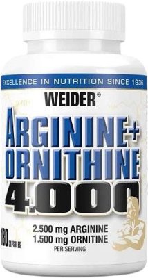 WEIDER Arginine + Ornithine 4.000 180 kapslí