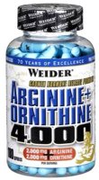 WEIDER Arginine + Ornithine 4.000 180 kapslí