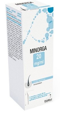 Minorga 20 mg/ml kožní roztok 60 ml