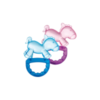 Canpol Babies Kousátko s chrastítkem Babies Koník růžová