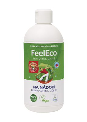 Feel Eco prostředek na nádobí vhodný k mytí ovoce a zeleniny 500 ml