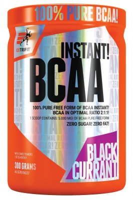 Extrifit BCAA Instant černý rybíz 300 g