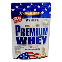 Weider, Premium Whey, 500 g, Čokoláda-nugát