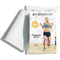 THERABAND Posilovací guma stříbrná - super silná 2 m