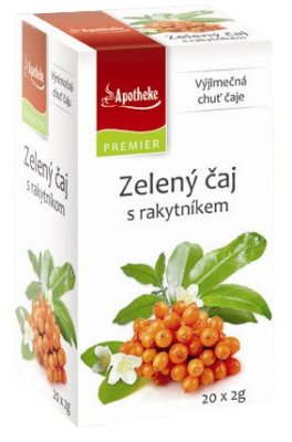 Apotheke Zelený čaj s rakytníkem 20x2g