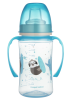 Nevylévací hrníček SWEET FUN 240 ml modrý