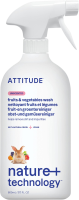 ATTITUDE Čistič na ovoce a zeleninu 800 ml
