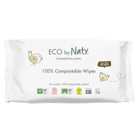 ECO by Naty vlhčené ubrousky pro citlivou pokožku 56 ks