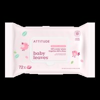 ATTITUDE Vlhčené ubrousky bez vůně 72 ks